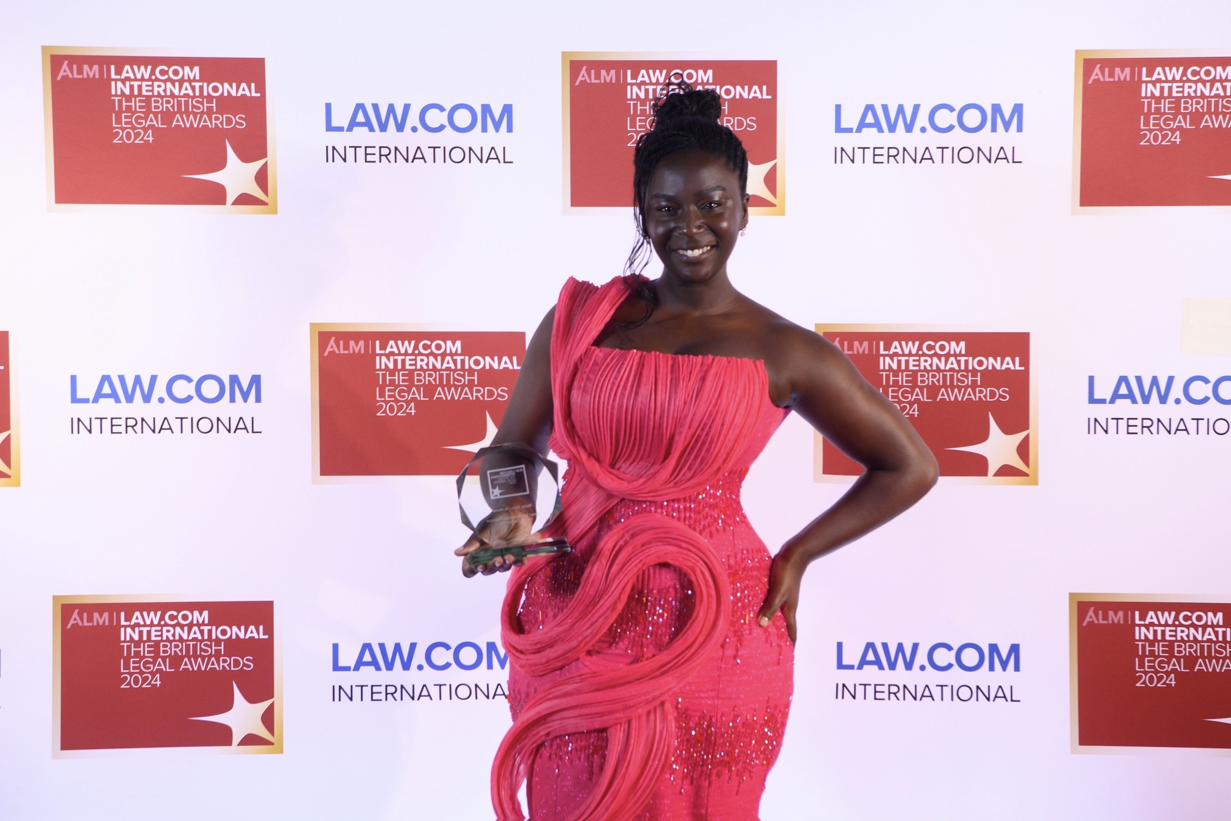 Karen Safo-Barnieh at the British Legal Awards 2024